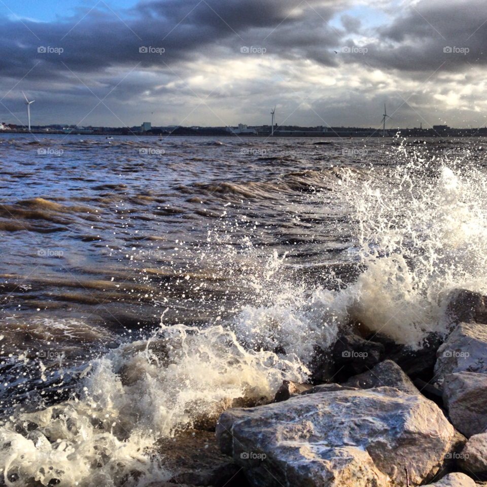 sky nature skyline sea by ianbeattie