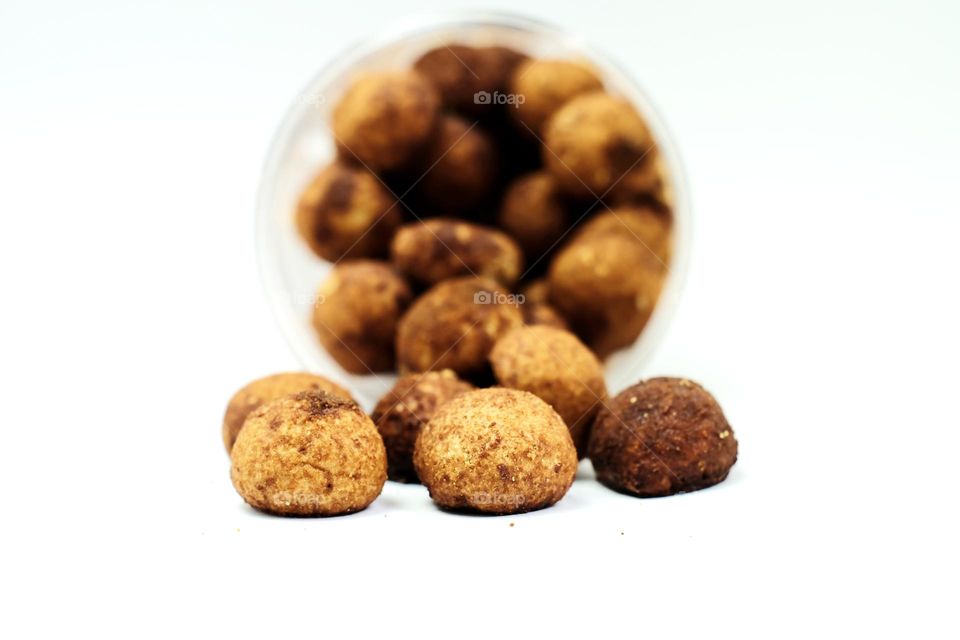 Eid cake in a white background