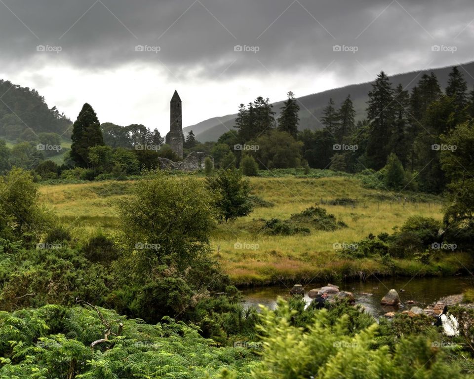 Ireland landscape 
