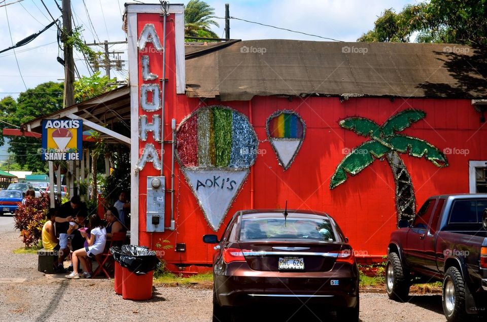 Hawaii shaved ice