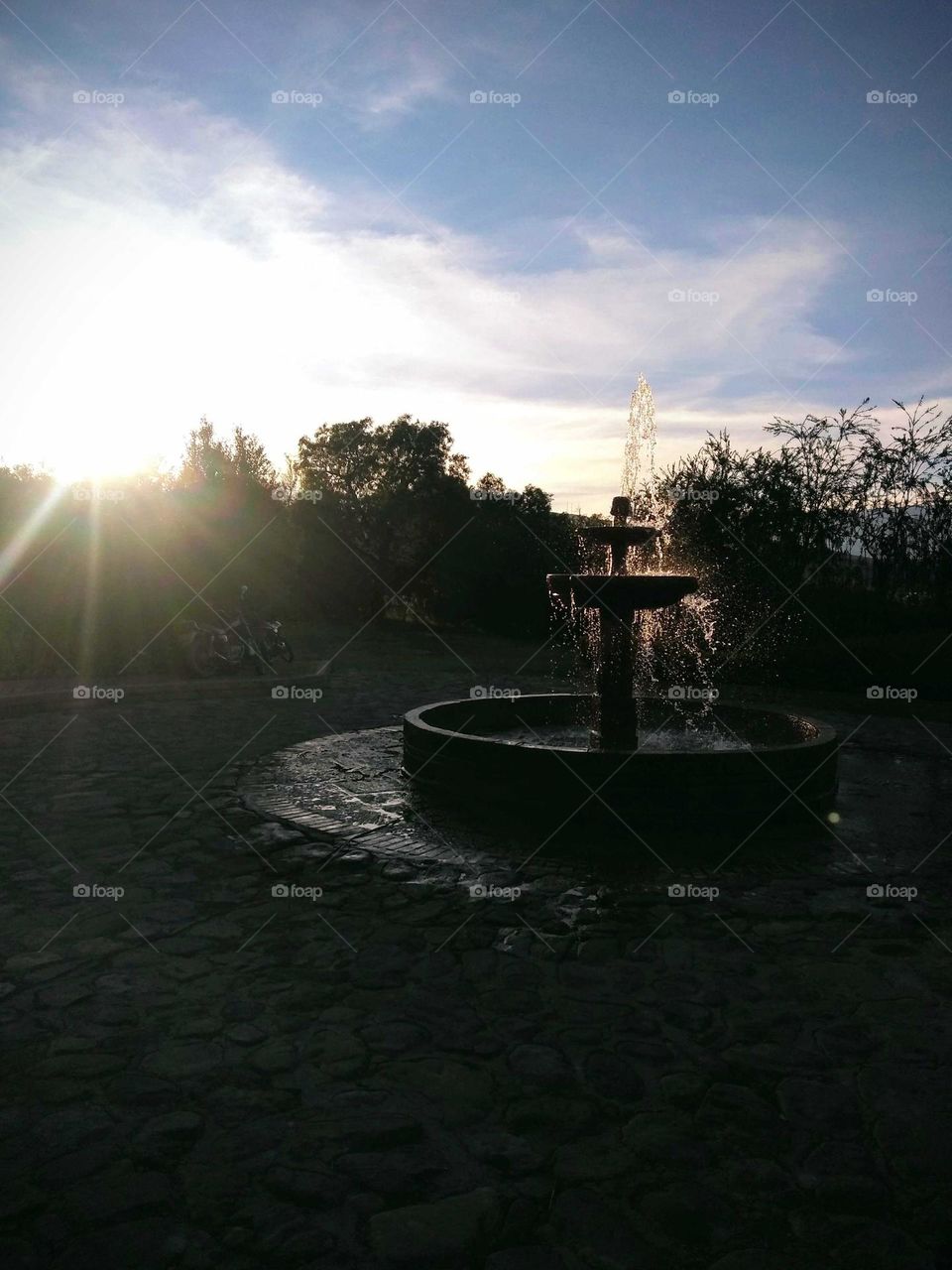 Sunset in Colombia .