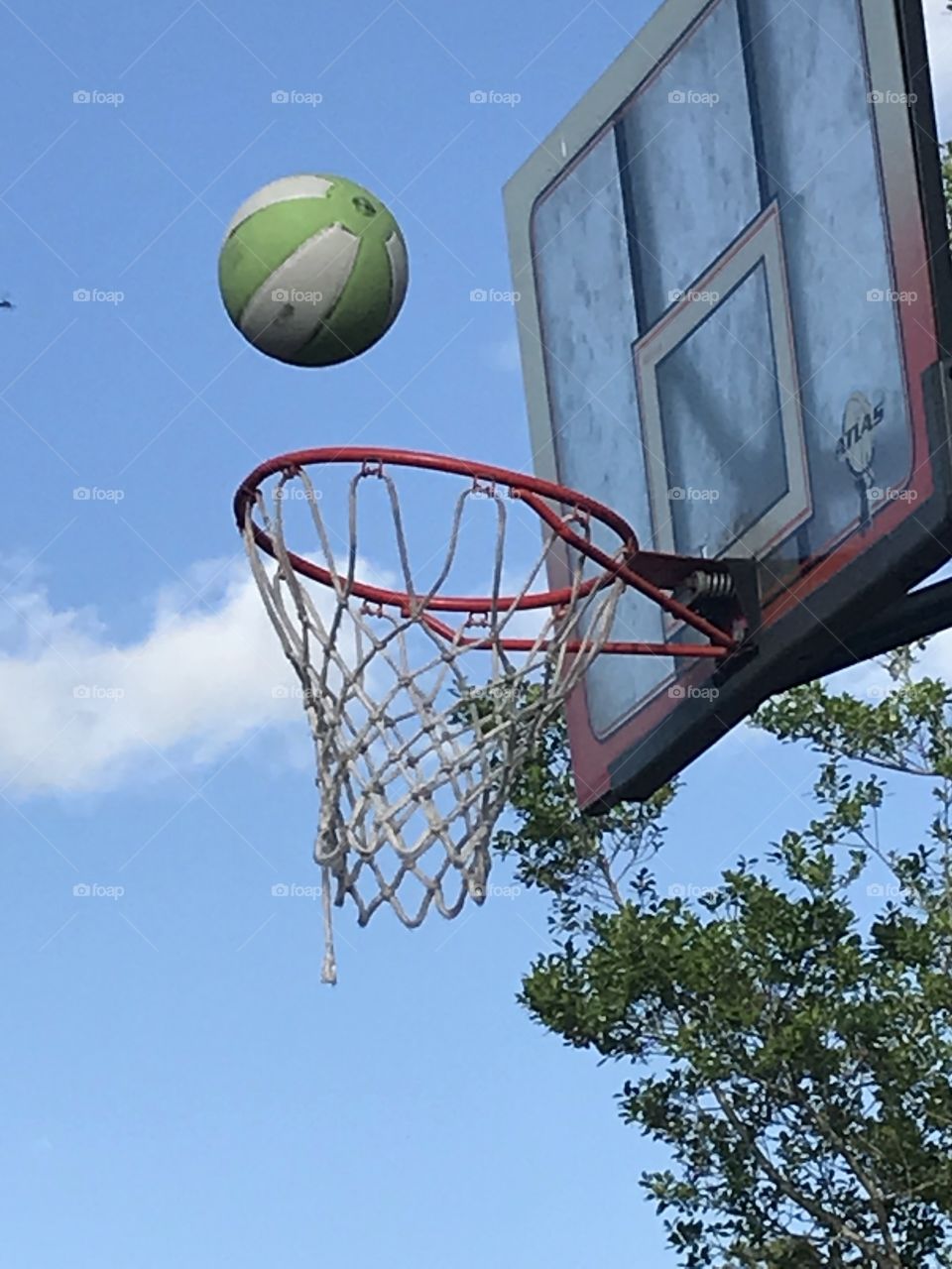 Ball basketball 