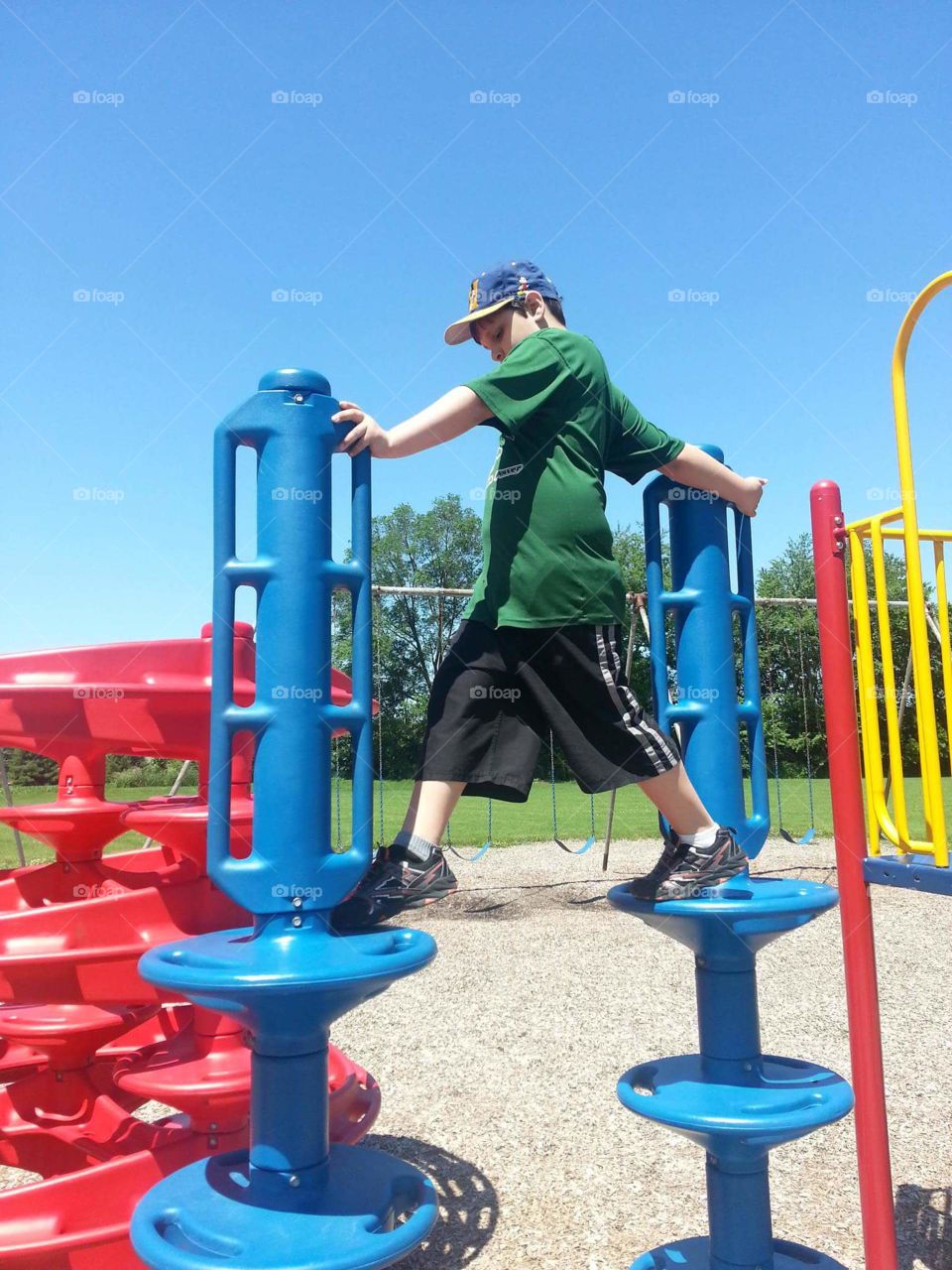 summer playground / faces of autism