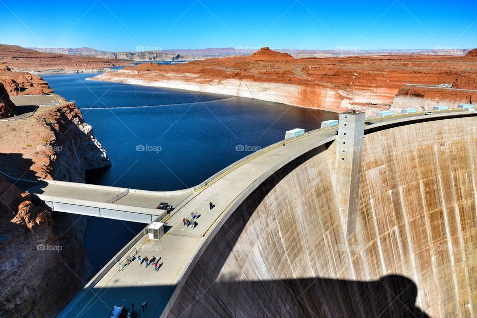 Glen Canyon Dam and Lake Powell, Arizona