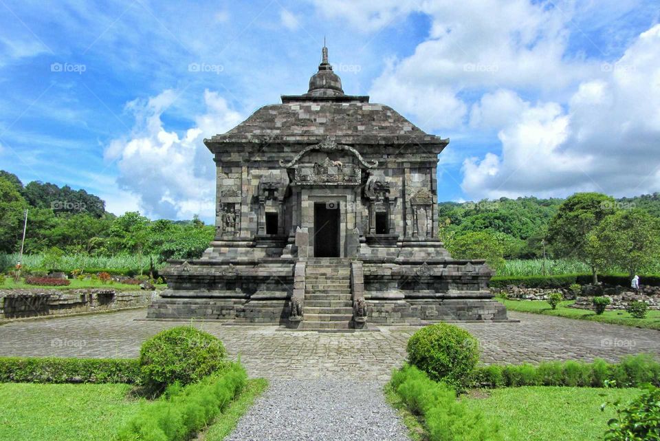 Banyunibo temple near Yogyakarta