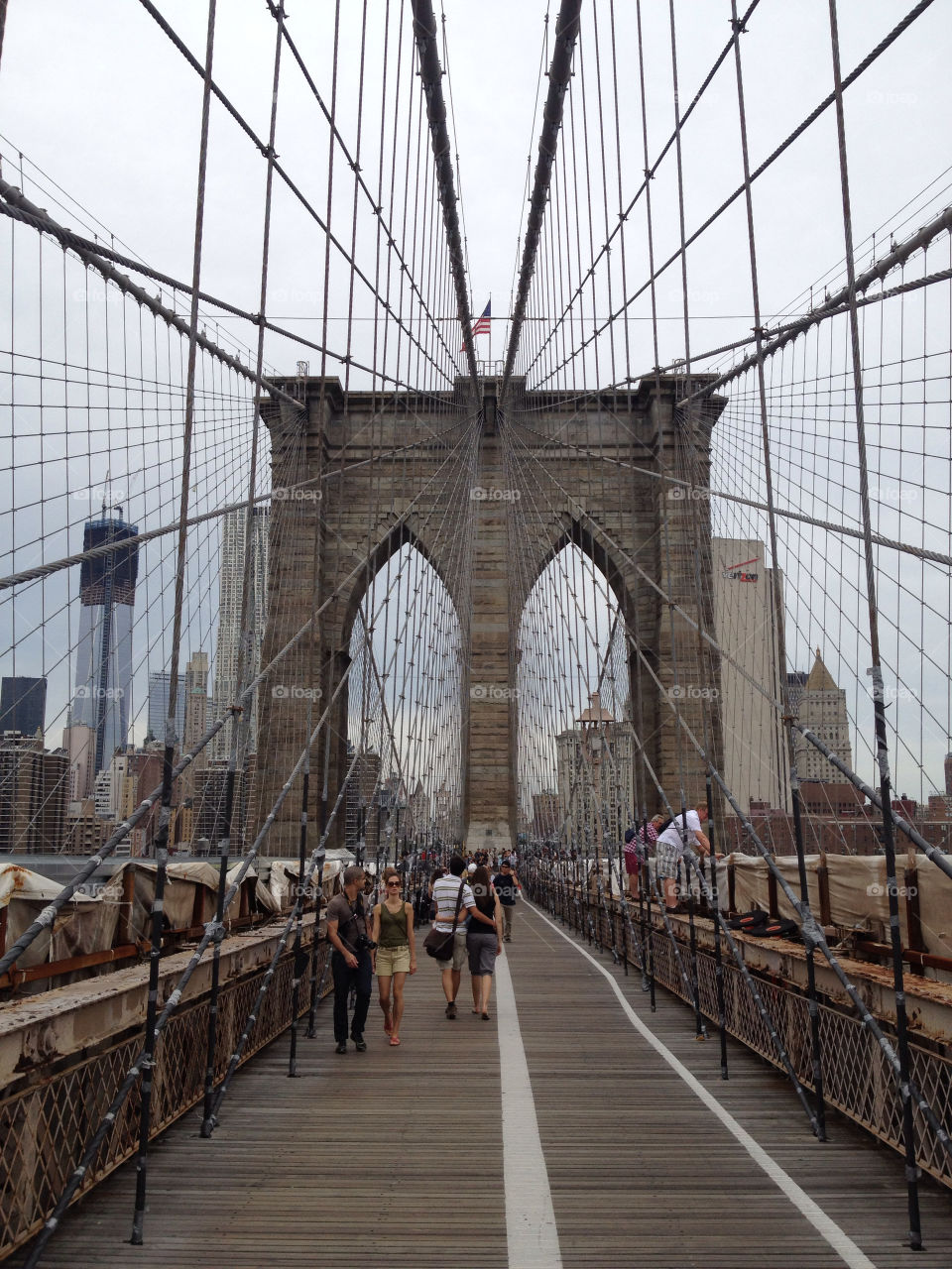 newyork bridge walking manhattan by nealpgards