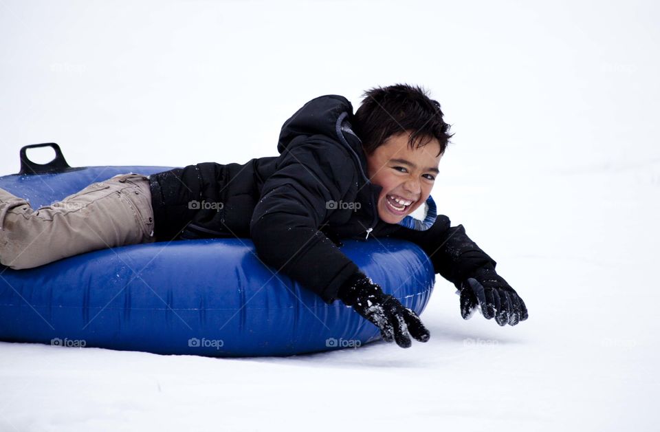 Winter snow fun