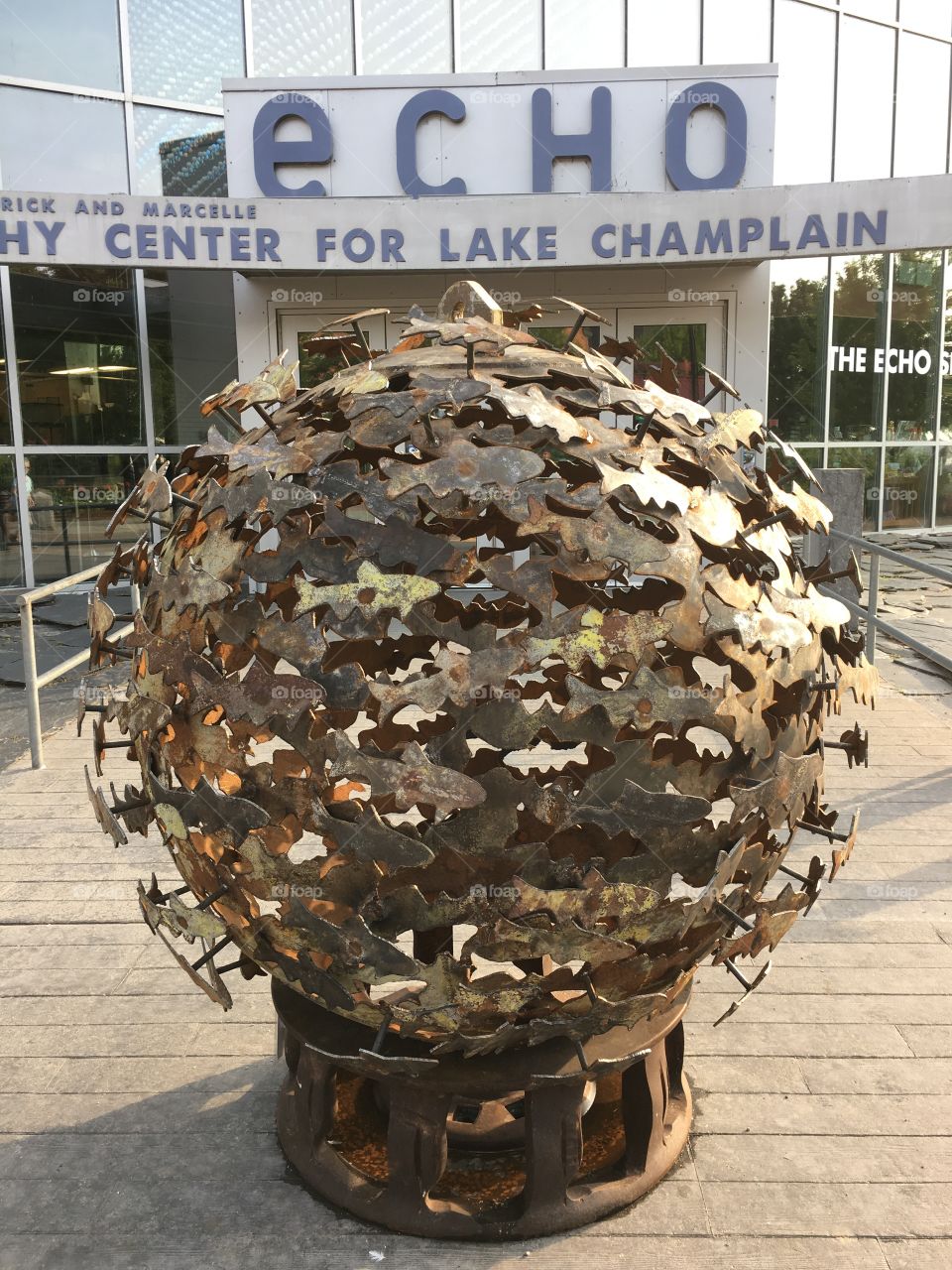 Burlington Aquarium Sculpture