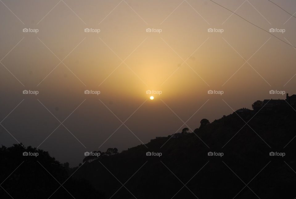 Sunset, Landscape, Sun, Dawn, Sky