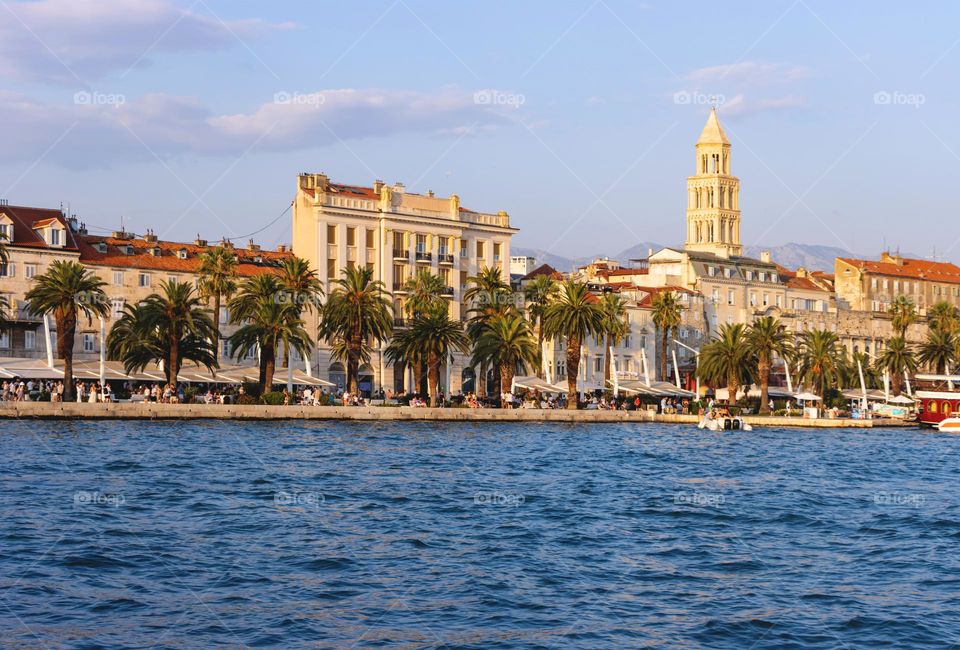 City of Split, Croatia, popular touristic destination