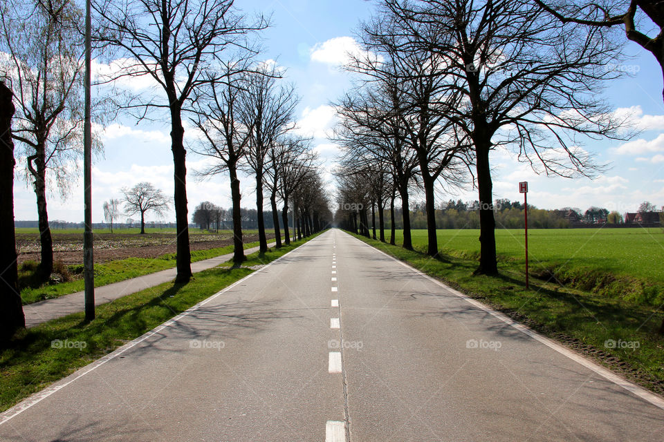 In the middle of the rond in Brecht, Belgium