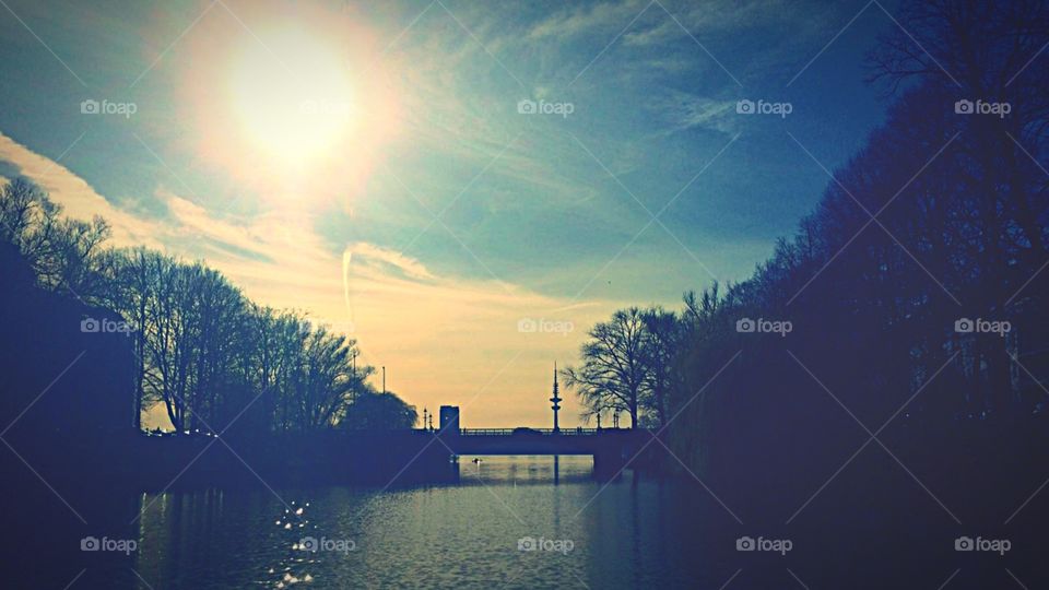 Beautiful Hamburg view