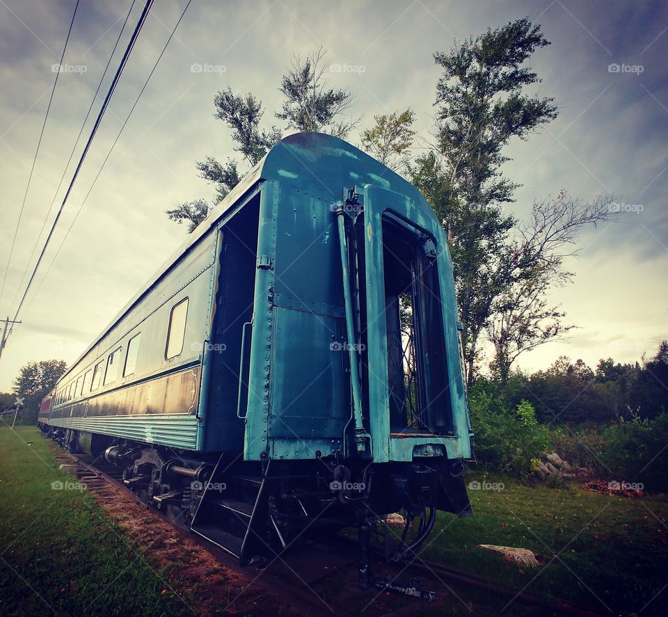 Abandoned Railroad Car