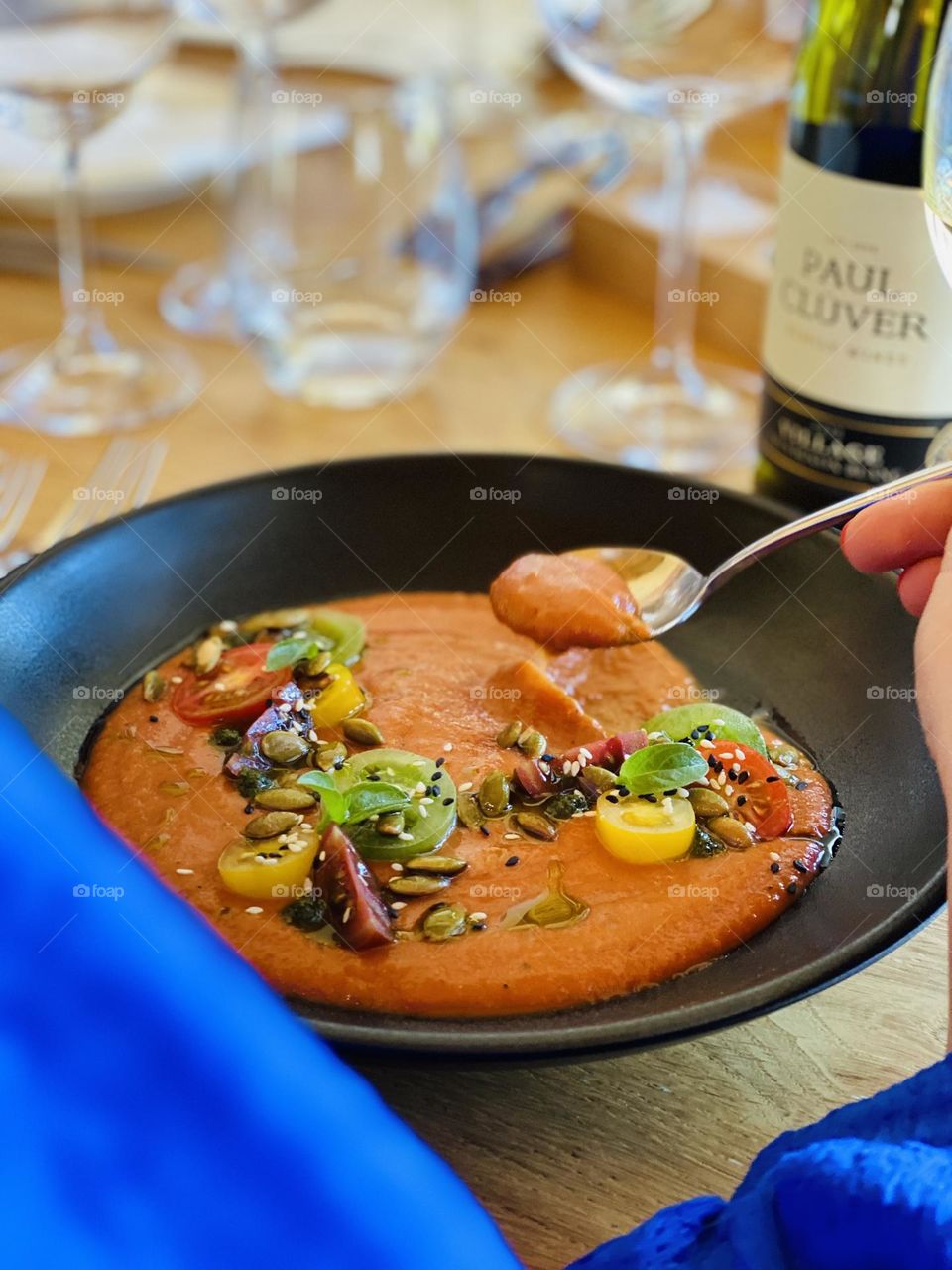 Delicious tomato soup