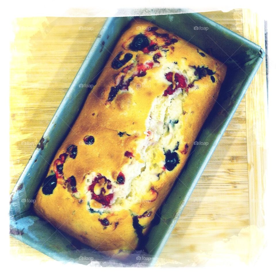 Summer fruit loaf
