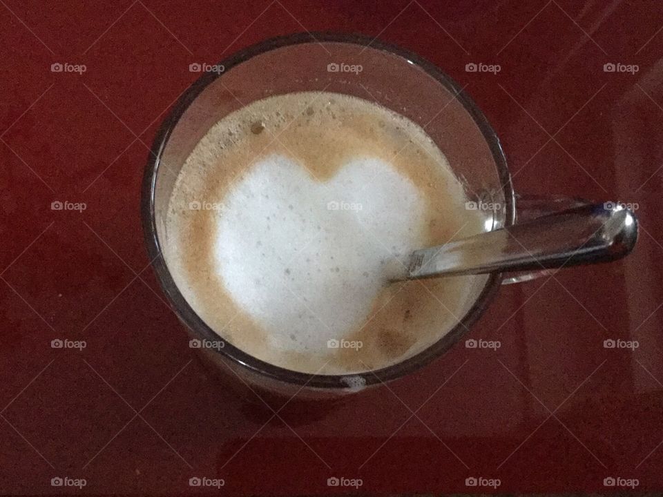 Heart coffee 