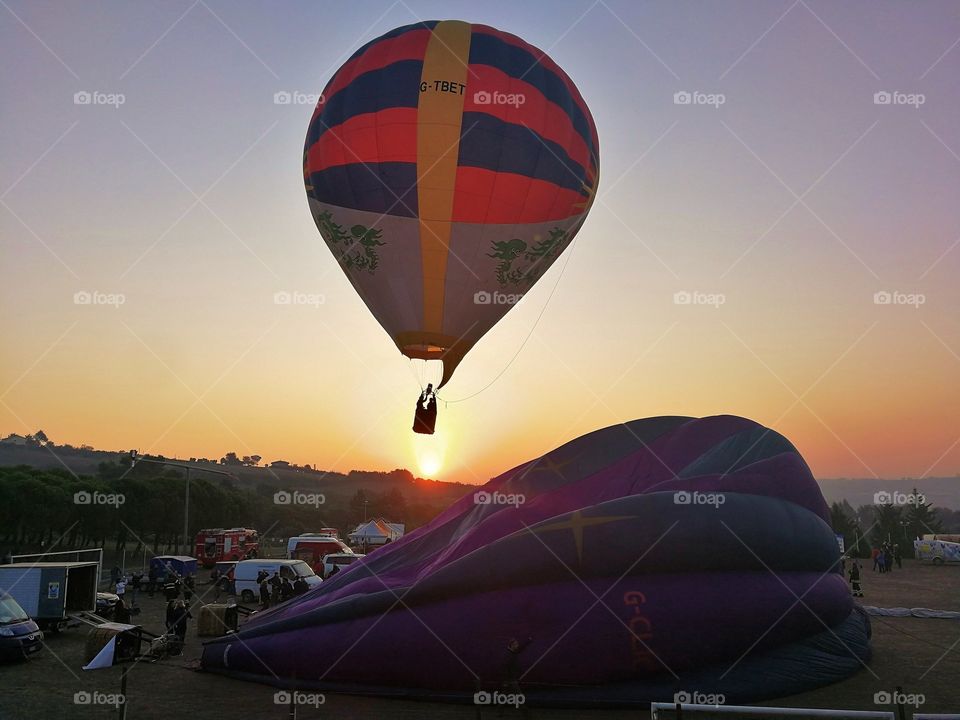 Mongolfiere a Fragneto Monforte