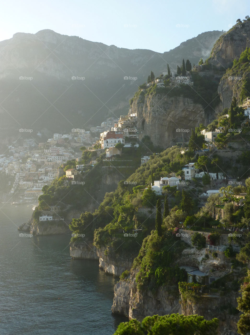 Positano From Arienzo. First evening on the Amalfi coast - pure magic...