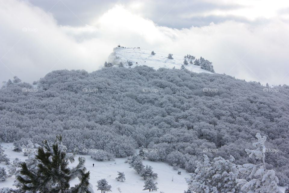 Snow, Winter, Landscape, Mountain, No Person