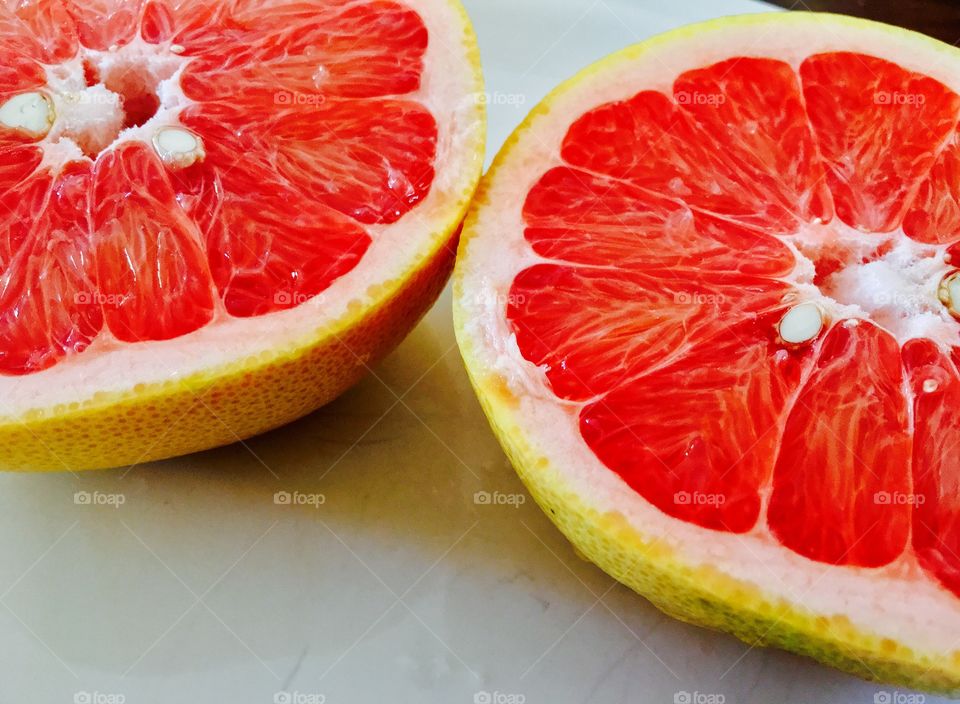 Winter Grapefruit - Grown in a backyard in California 