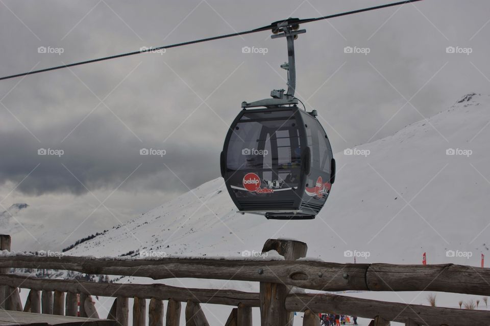 Swiss Alps Cable Car