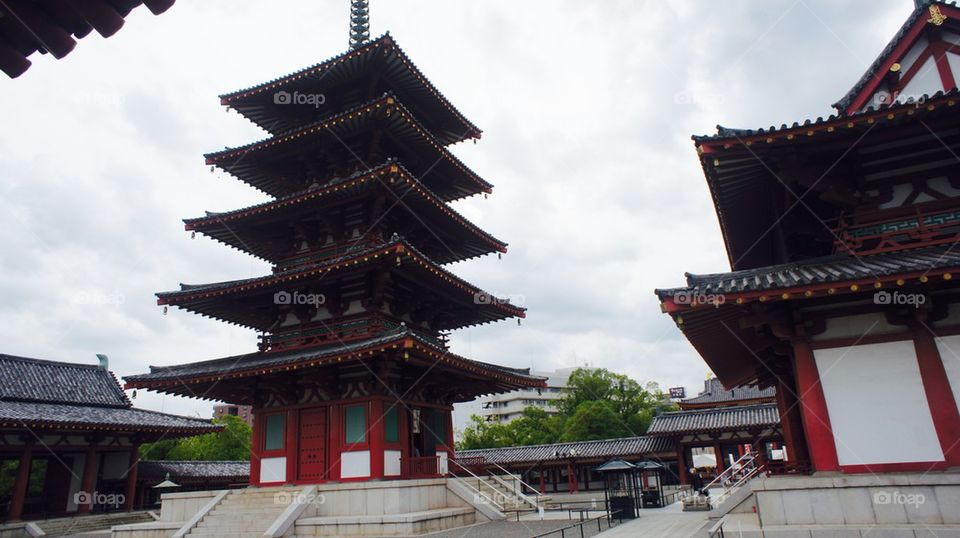 Pagoda of shi Tenoji temple