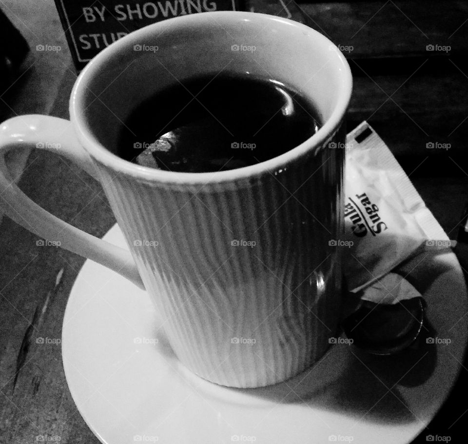 📸 Coffee Lovers Photograph
Black Coffee Less Sugar. 
"OAK Cafe"