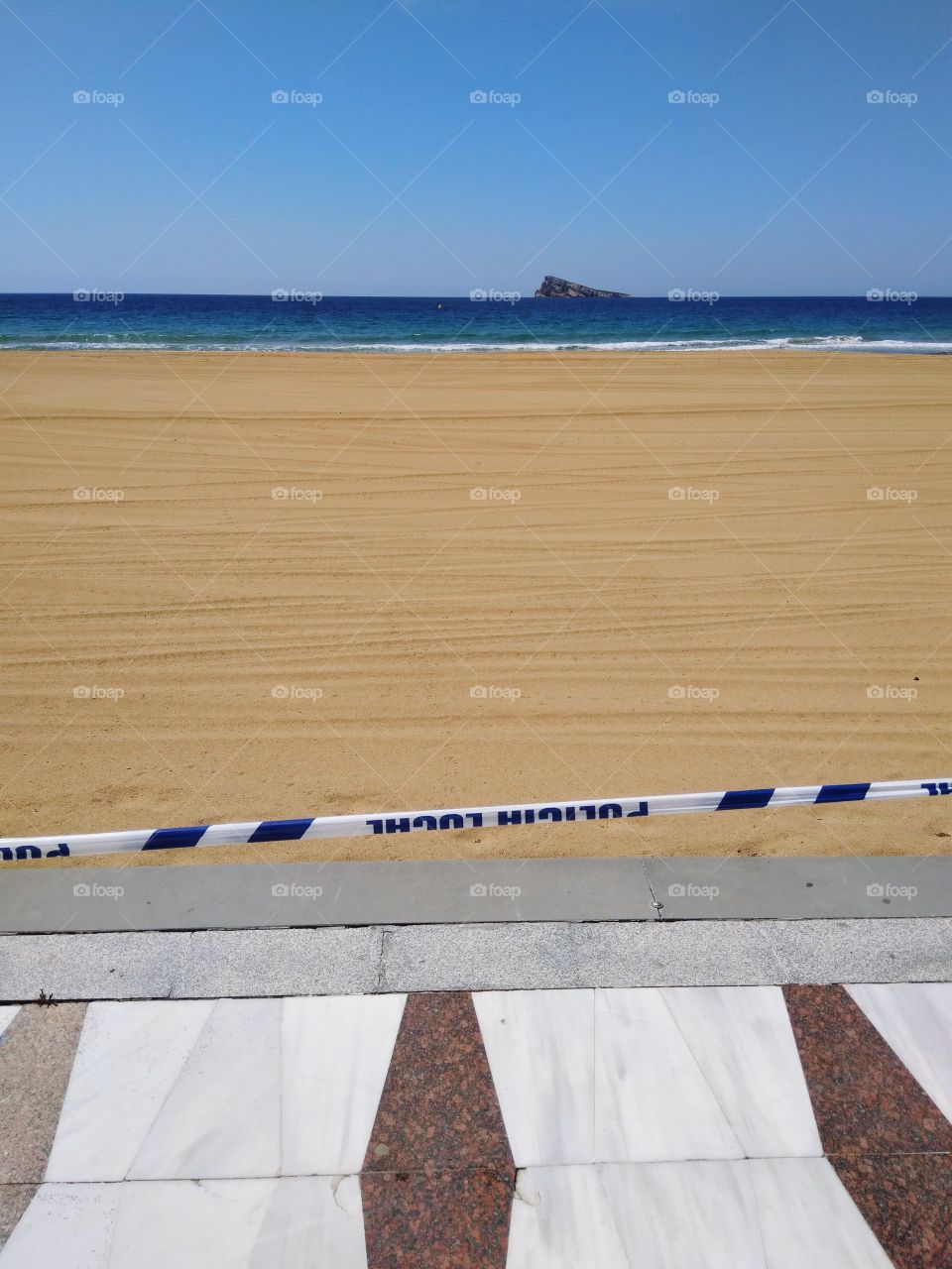 beach is closed