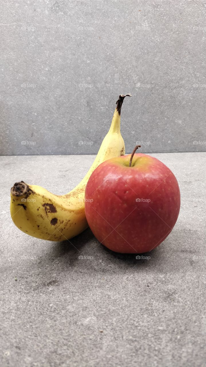 Apple banana fruit