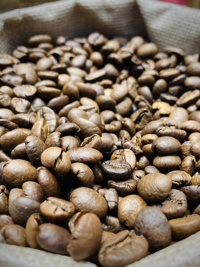 Delicious coffee beans