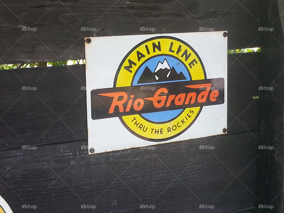 Rio Grand railroad logo