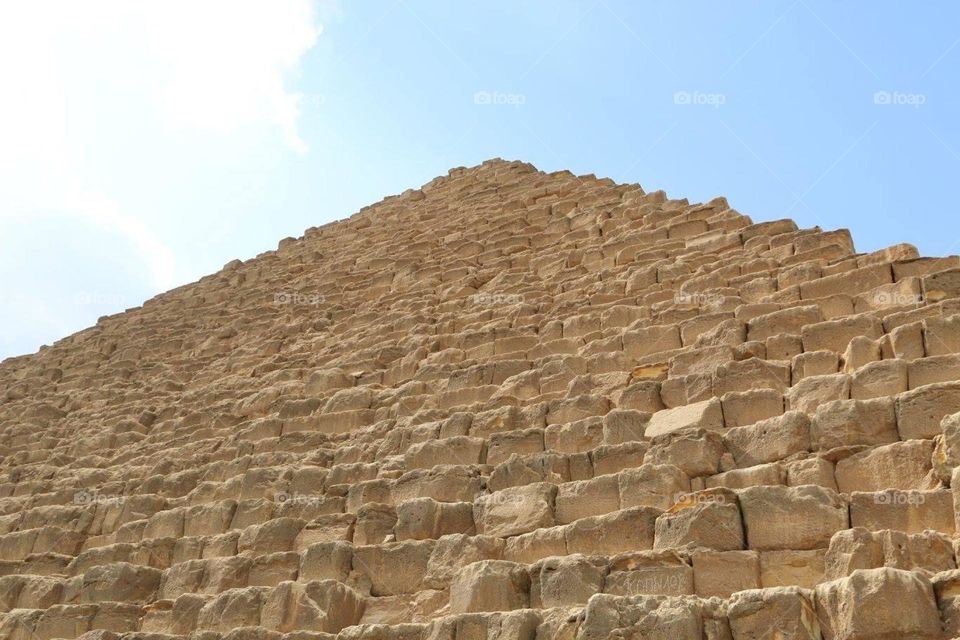 Pyramid in Cairo, Egypt