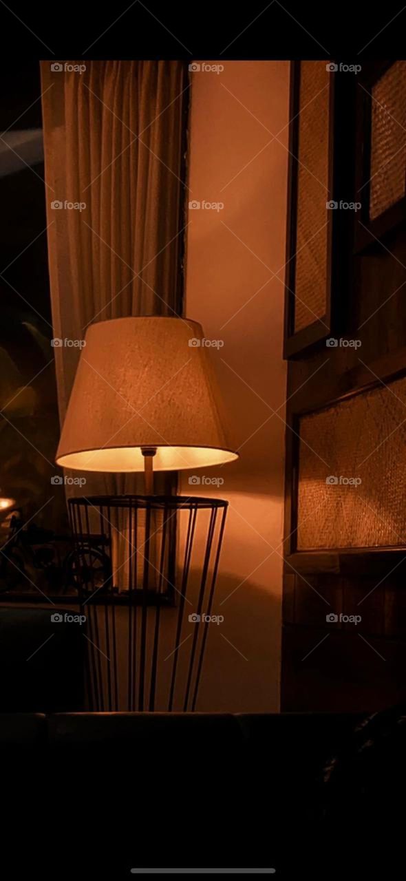 The single lamp photo capture ✨🛋️