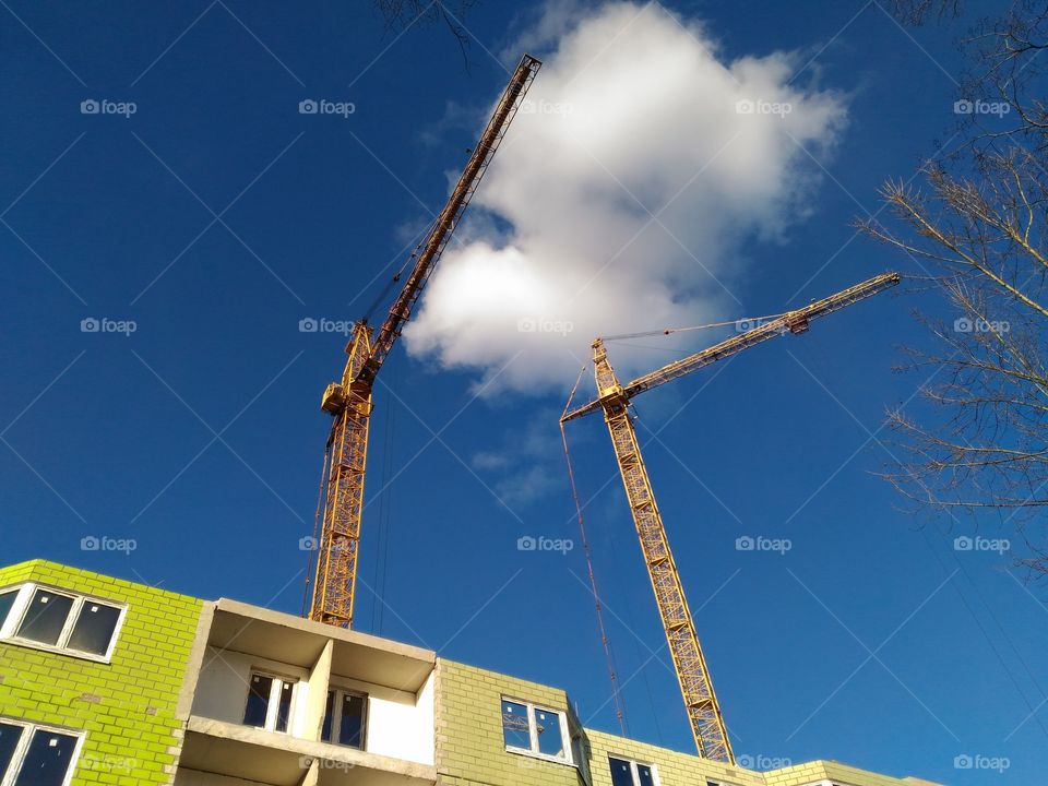 New complex of buildings