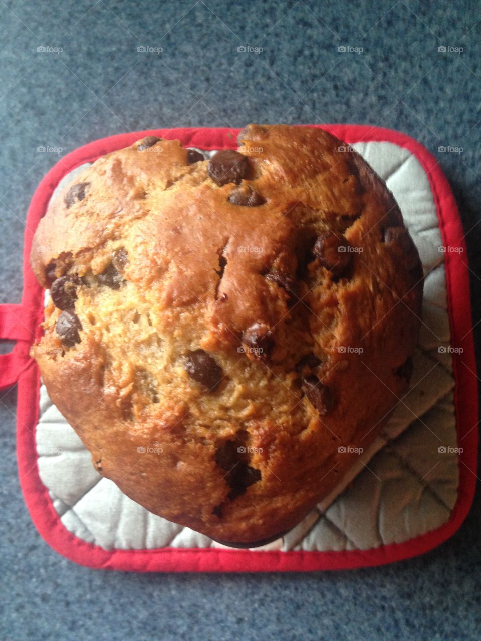 Banana and chocolate chip bread