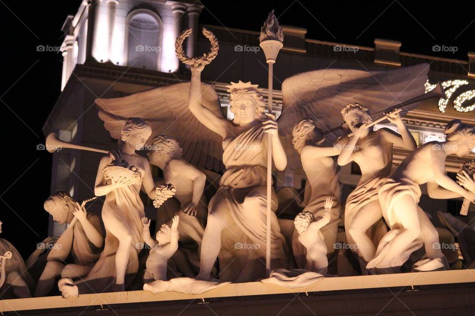 Greek art in Las Vegas