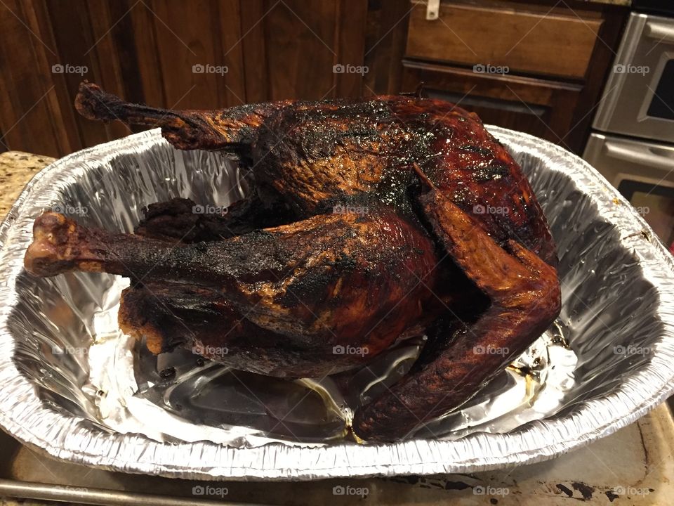 Deep fried thanksgiving turkey