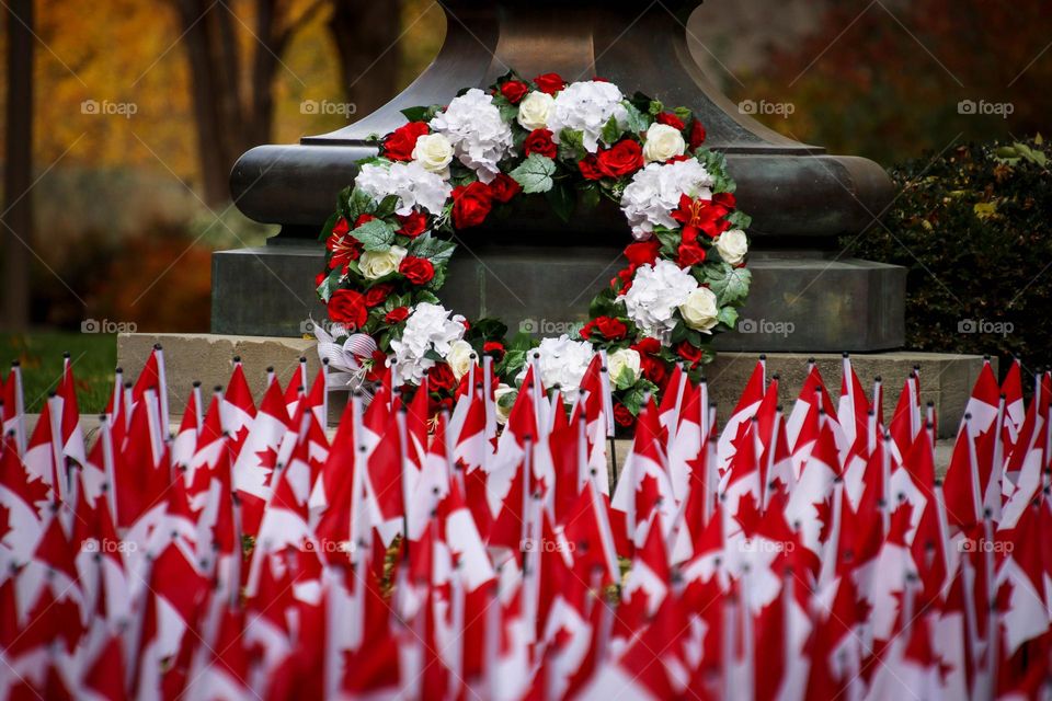 Remembrance day in Canada