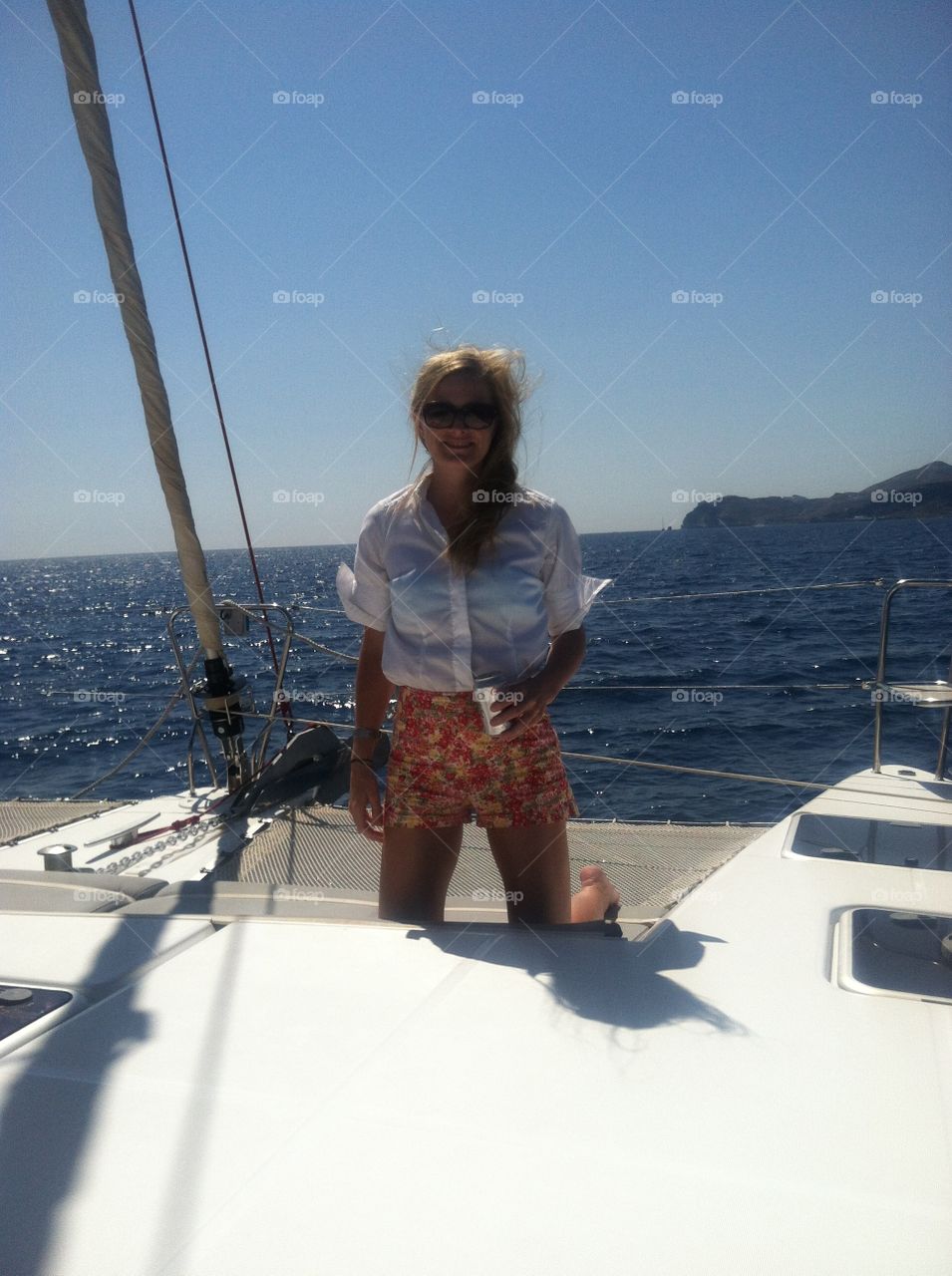 Greek islands yachting!. Gorgeous weather gorgeous scenery 