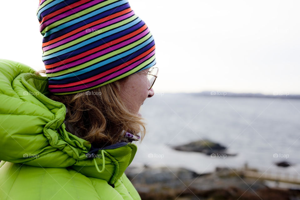 Girl, People, Child, Nature, Beach