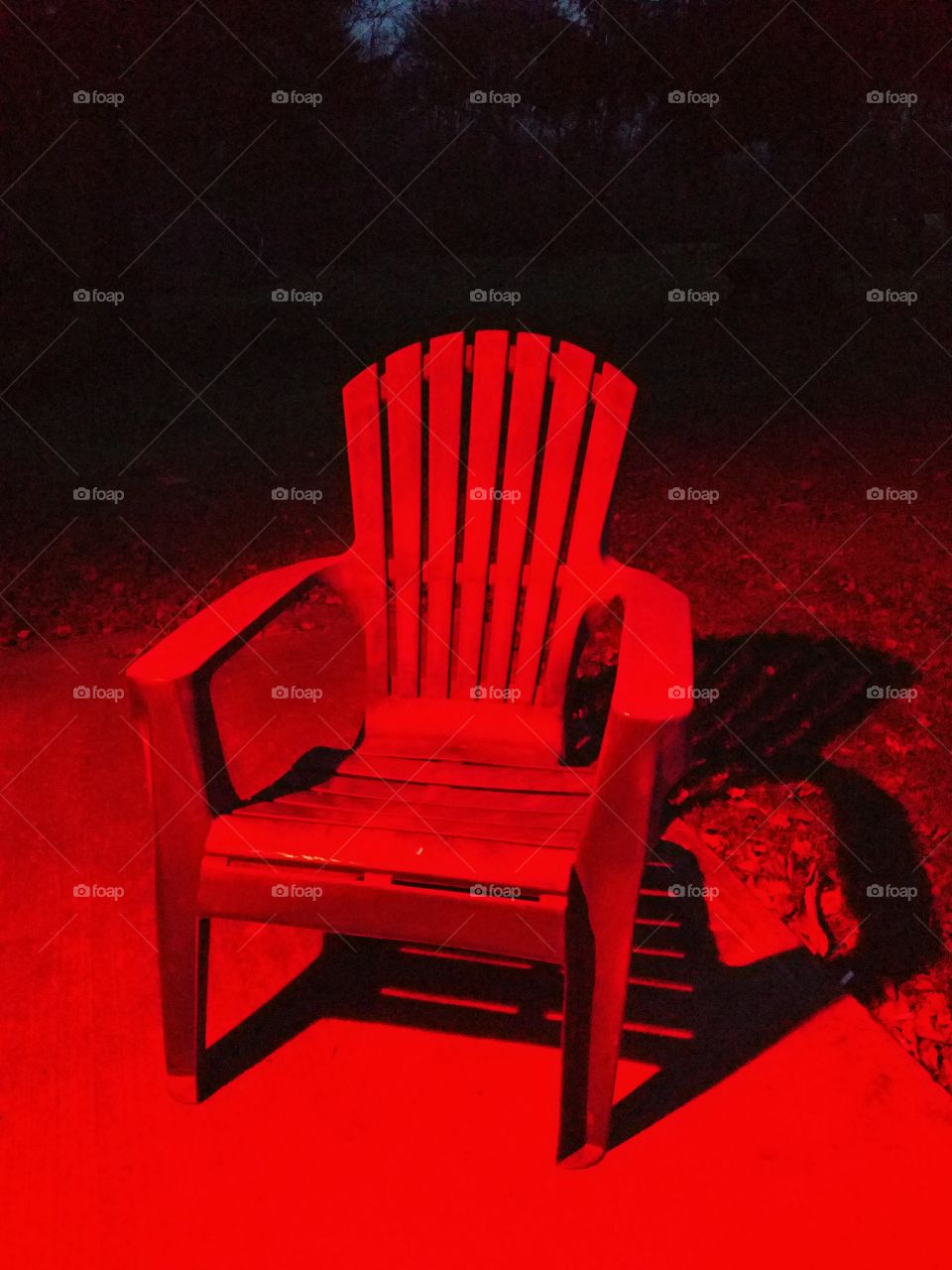 red chair