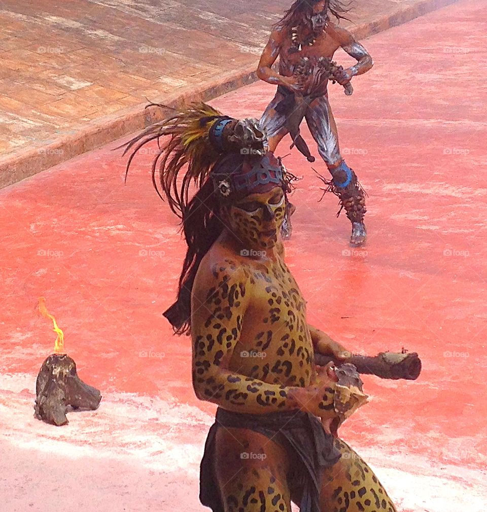 Incredible recreation of the ancient Mayan culture and it's ceremonies and rituals 