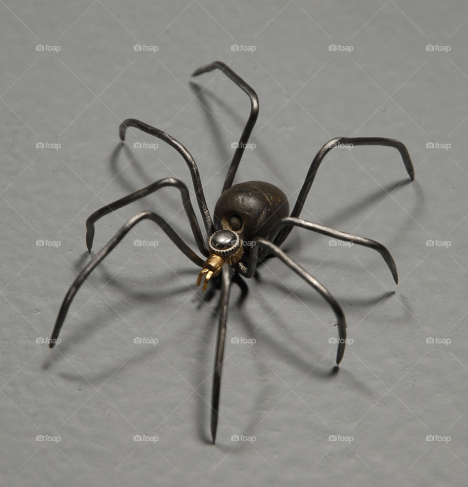 Found object spider