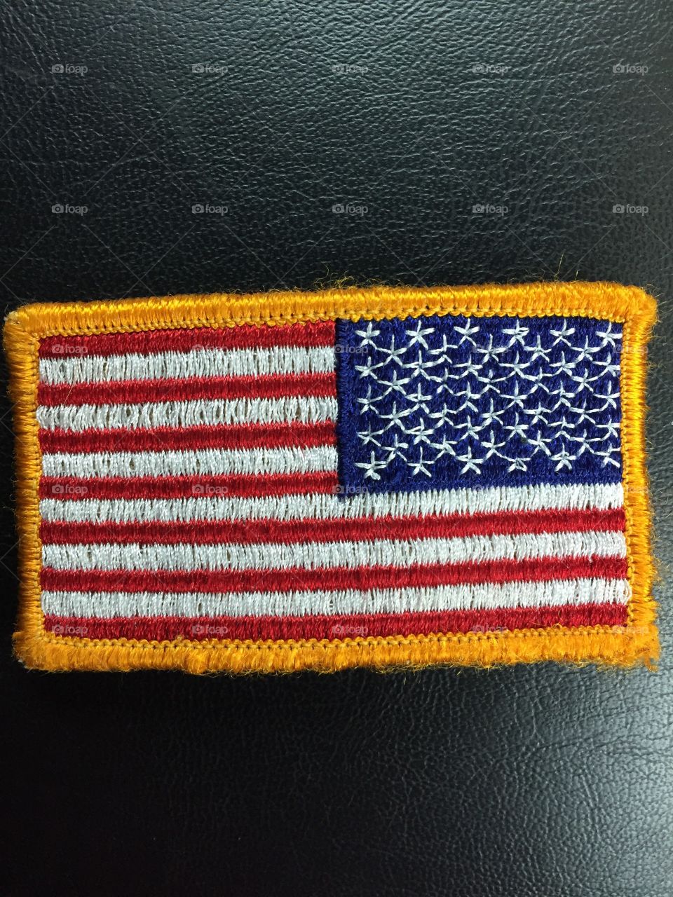 American flag patch 