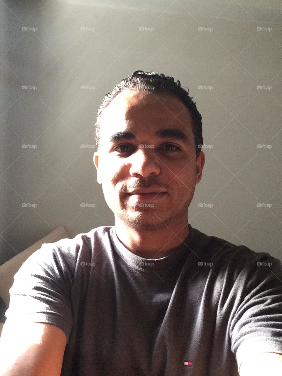 Portrait with half light 