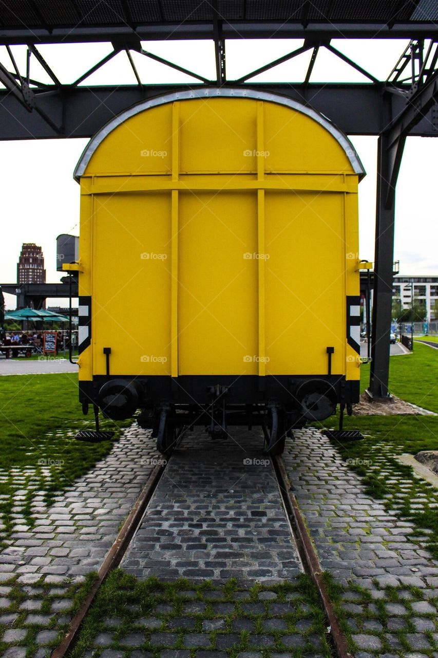 Yellow train