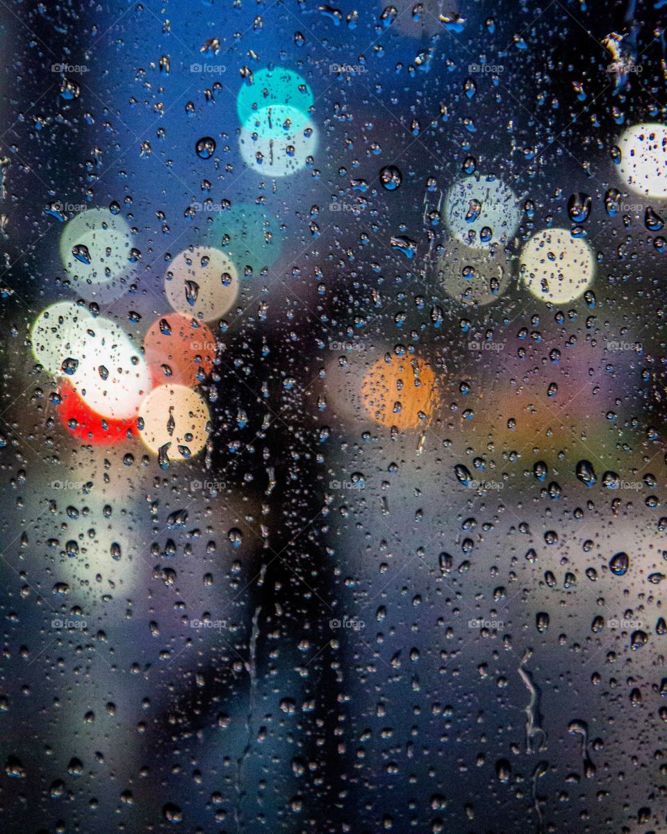 Bokeh in the rain