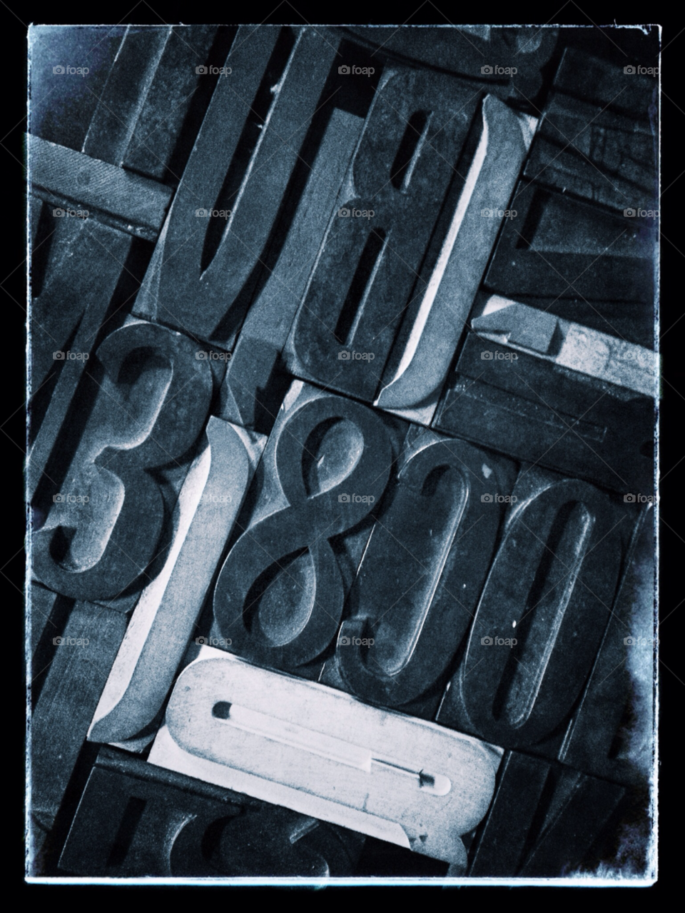 black letters old numbers by riccardo67
