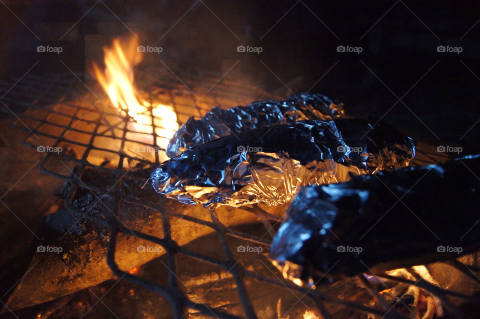 cooking food summer fire by flatblackoverchrome