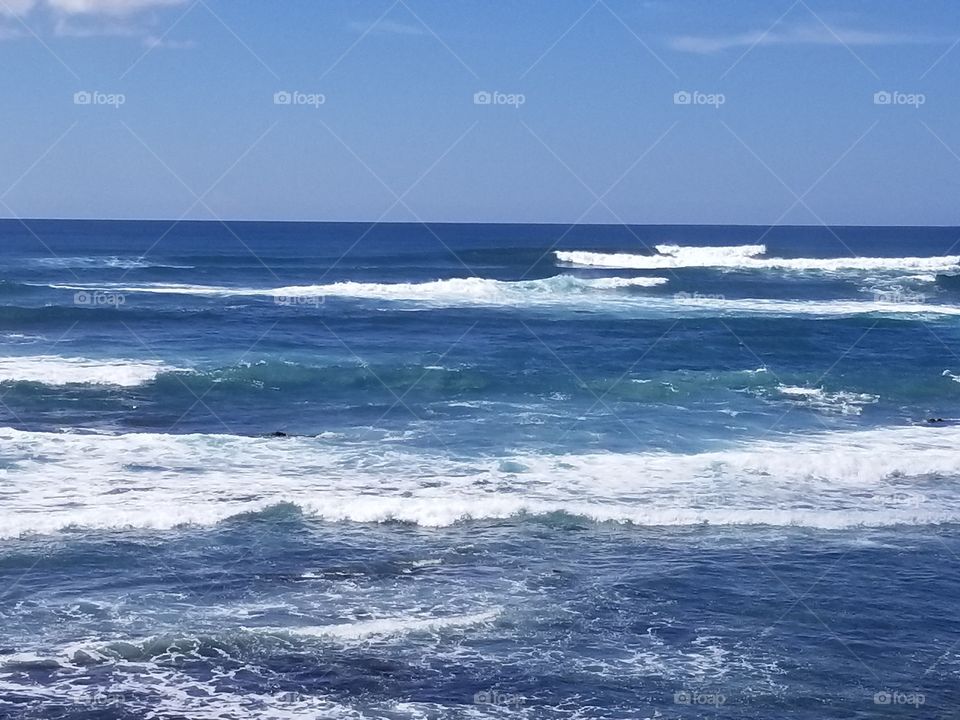 blue waves